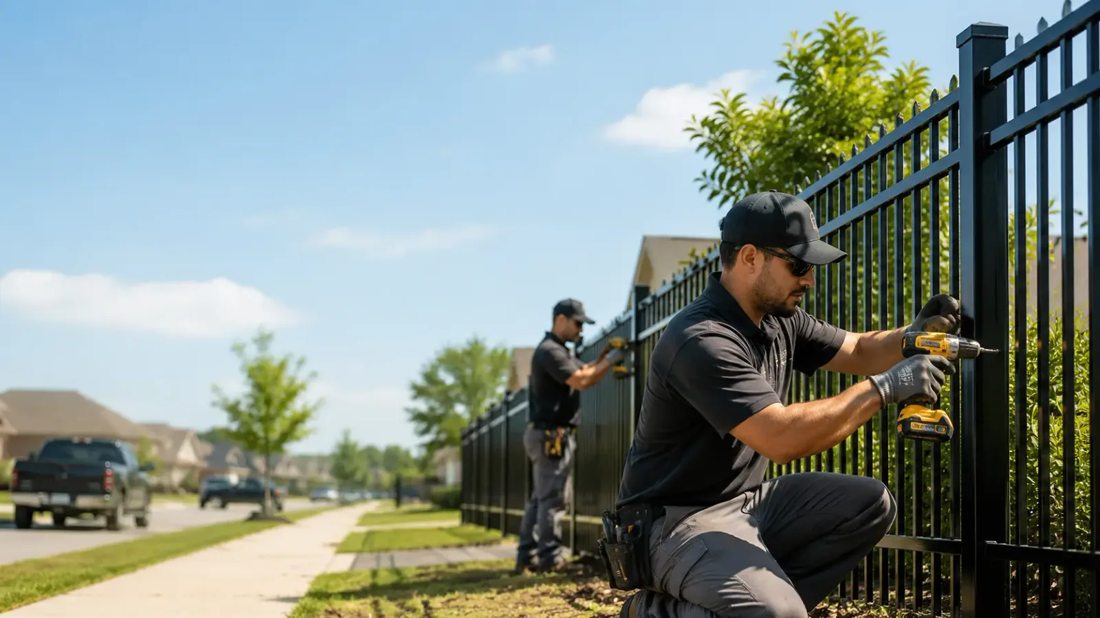 Metal Fence Installation in Lincoln, MI